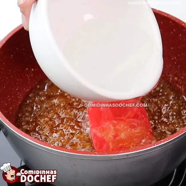 Receita de Pudim Assado - Passo 2