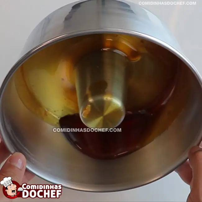 Receita de Pudim Assado - Passo 4