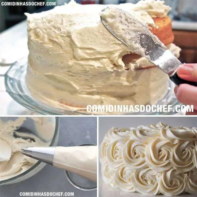 Cobertura com Creme de Leite