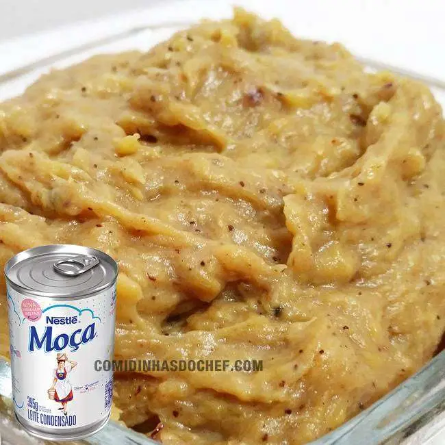 Doce de Banana com Leite Condensado