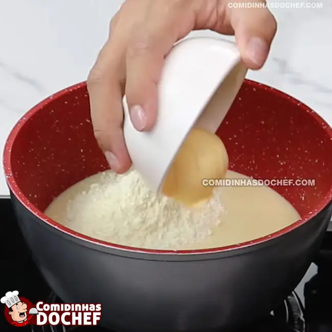 Docinho de Leite Ninho com Leite Condensado - Passo 1