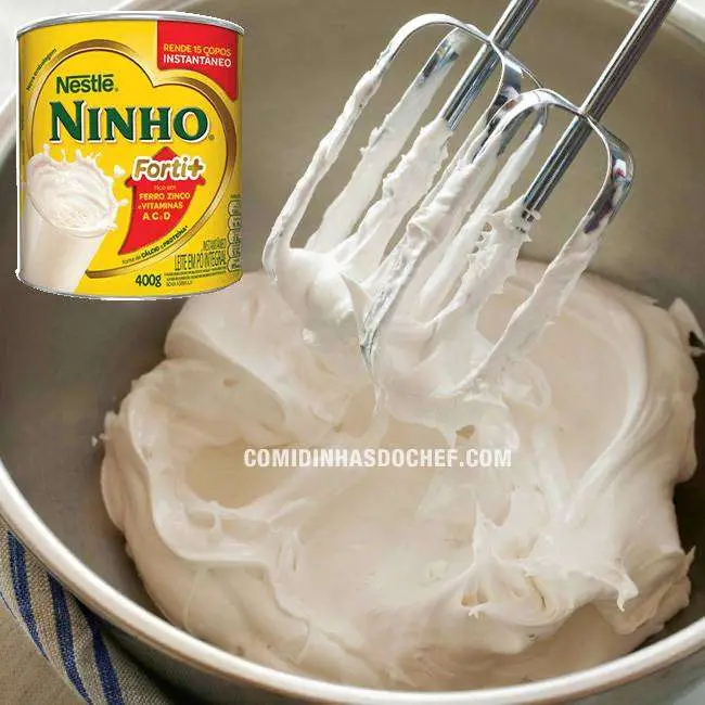 Glacê de Leite em Pó