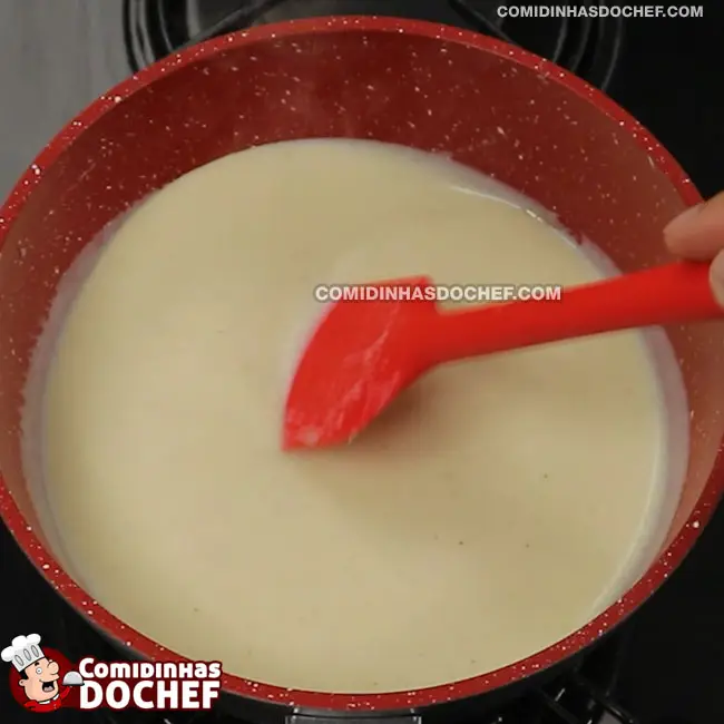 Lasanha de Queijo - Passo 3