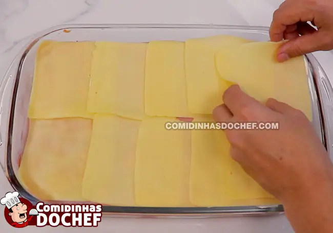 Lasanha de Queijo - Passo 2