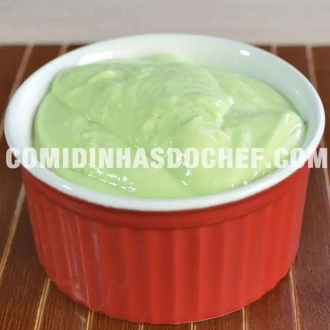 Molho Verde Para Hambúrguer