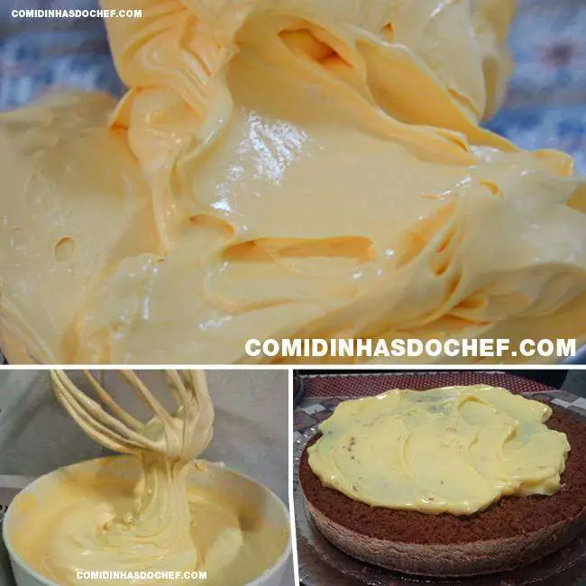 Mousse de Maracujá para Recheio de Bolo
