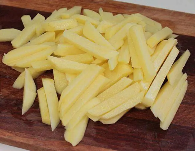 Batata Frita Crocante com Vinagre - Passo 2