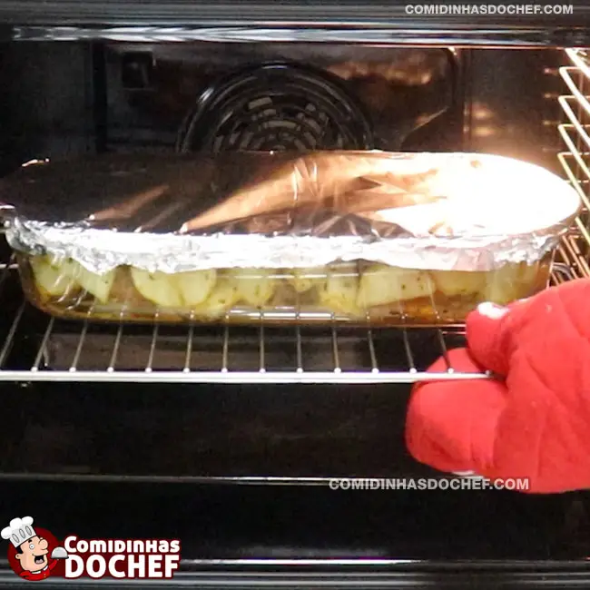 Contra Filé no Forno - Passo 8