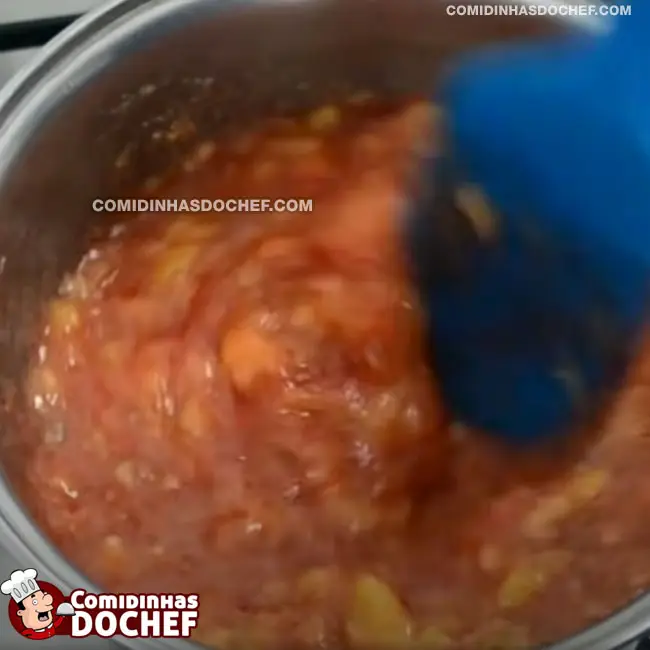Doce de Banana em Barra - Passo 3