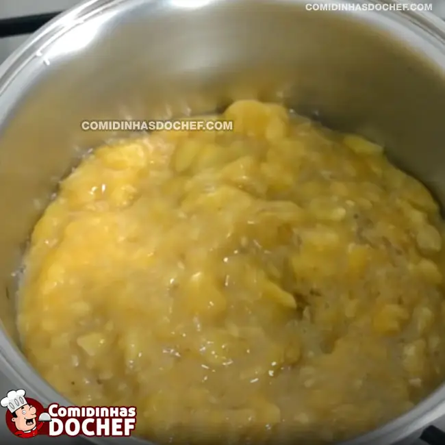 Doce de Banana em Pedaços - Passo 2