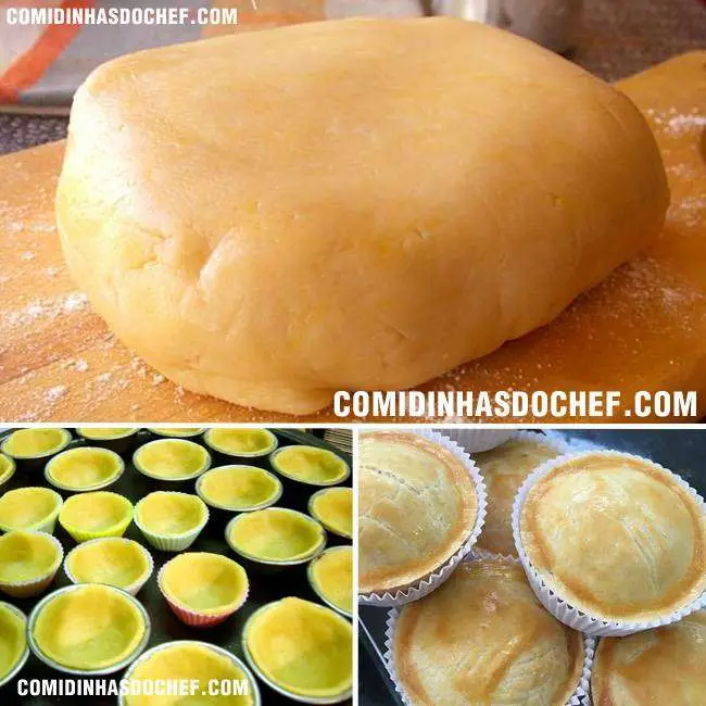 Massa de Empadinha com Gordura Vegetal