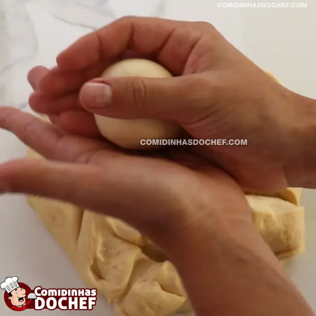 Massa de Pizza com Fermento Seco - Passo 5
