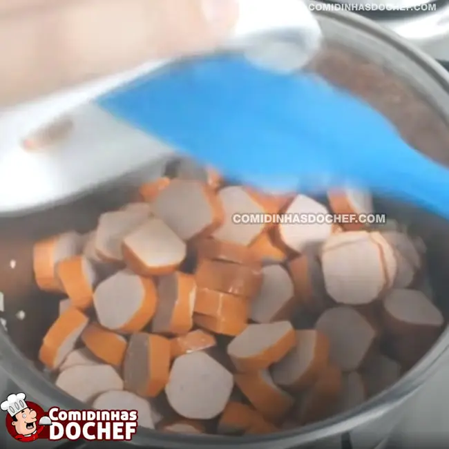 Molho de Salsicha para Cachorro Quente - Passo 3