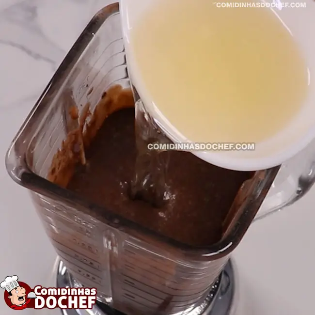 Mousse de Chocolate em Pó - Passo 3
