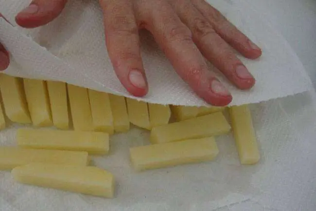 Batata Frita de Lanchonete - Passo 8