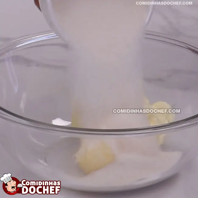 Biscoito de Polvilho Doce - Passo 1
