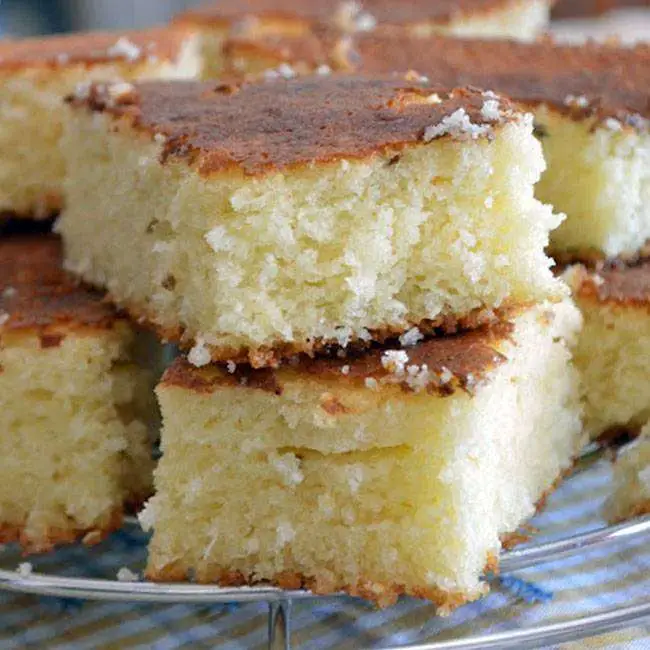 Bolo de Arroz Cru