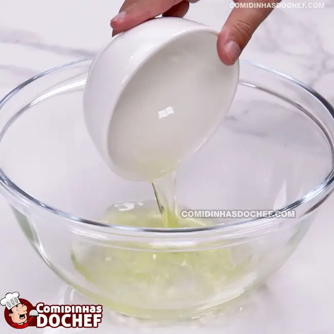 Cobertura de Bolo com Emulsificante - Passo 2