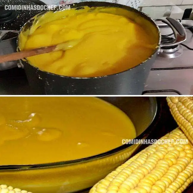 Curau de Milho Doce