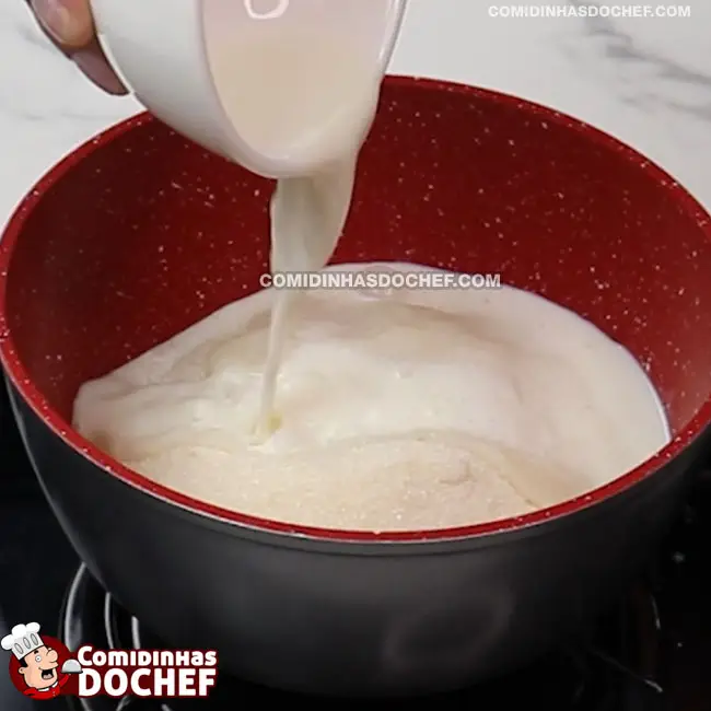 Doce de Corte com Leite Condensado - Passo 1