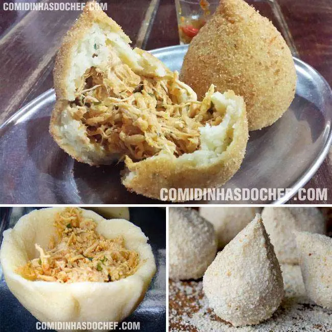 Massa de Coxinha De Frango
