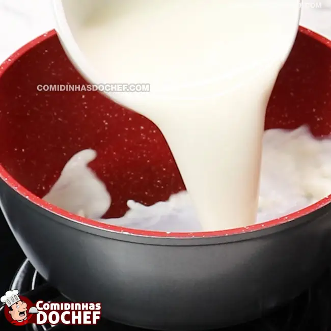Massa Para Bolinha de Queijo - Passo 1