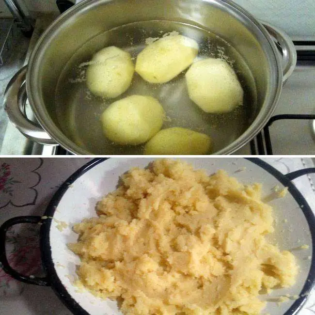Massa de Batata para Salgado - Passo 2