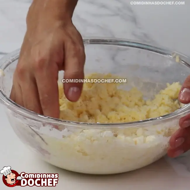 Massa de Pão de Queijo - Passo 6