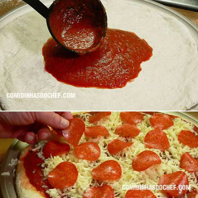 Massa de Pizza Pan - Passo 15