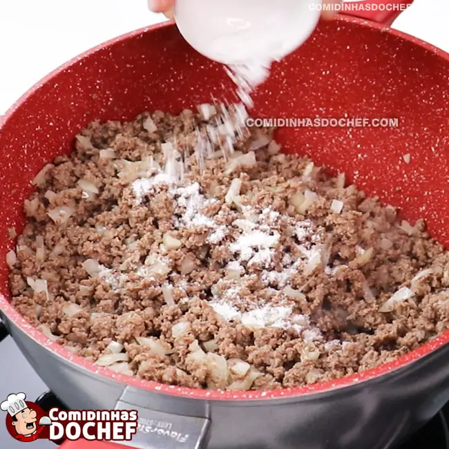 Molho de Cachorro Quente com Carne Moída - Passo 6