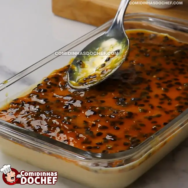 Mousse de Maracujá Simples - Passo 7