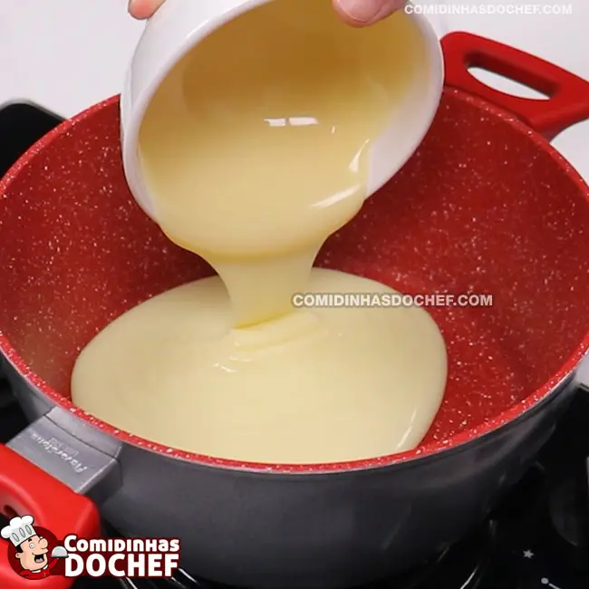 Mousse de Doce de Leite Para Bolo - Passo 1