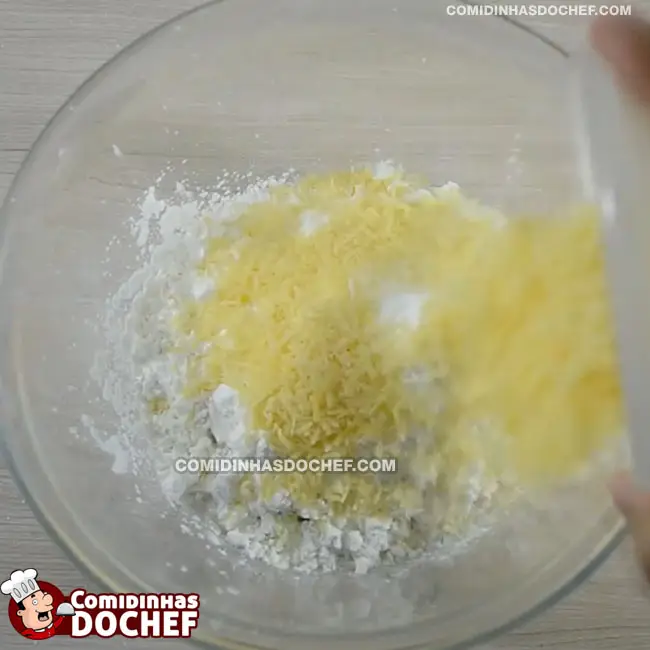 Bolinho de Arroz Fofinho - Passo 1