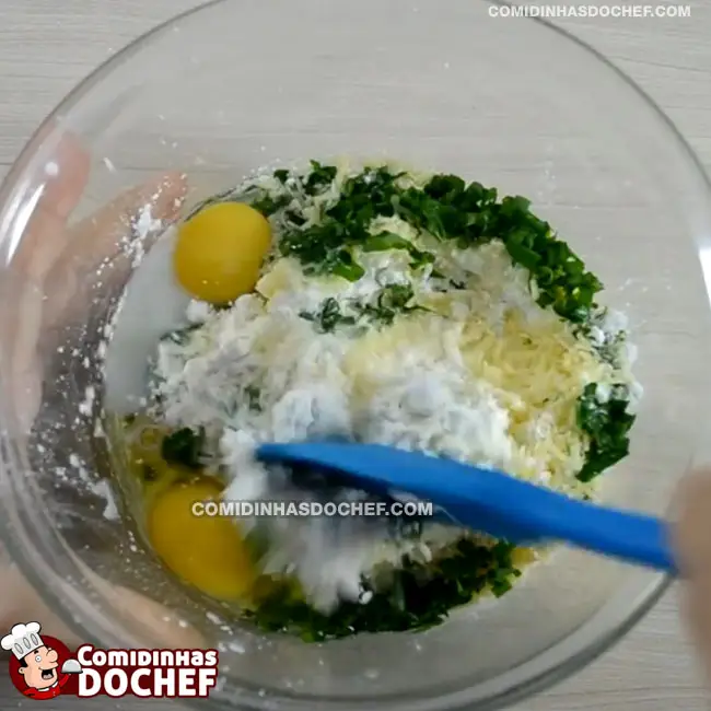 Bolinho de Arroz Fofinho - Passo 2