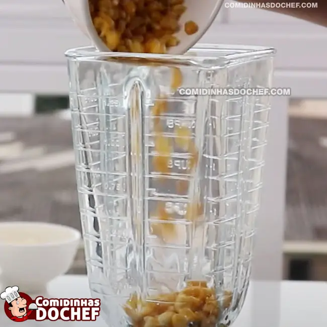 Bolo de Pamonha de Liquidificador - Passo 1