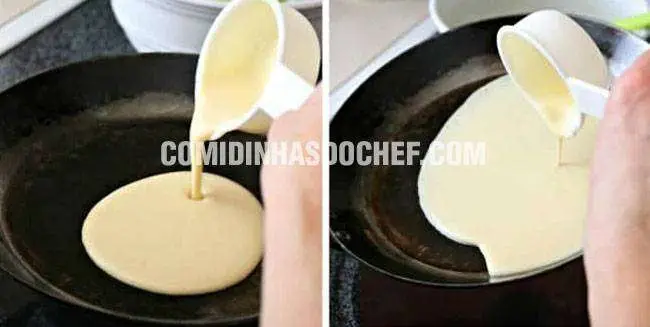 Massa de Panqueca Simples - Passo 3