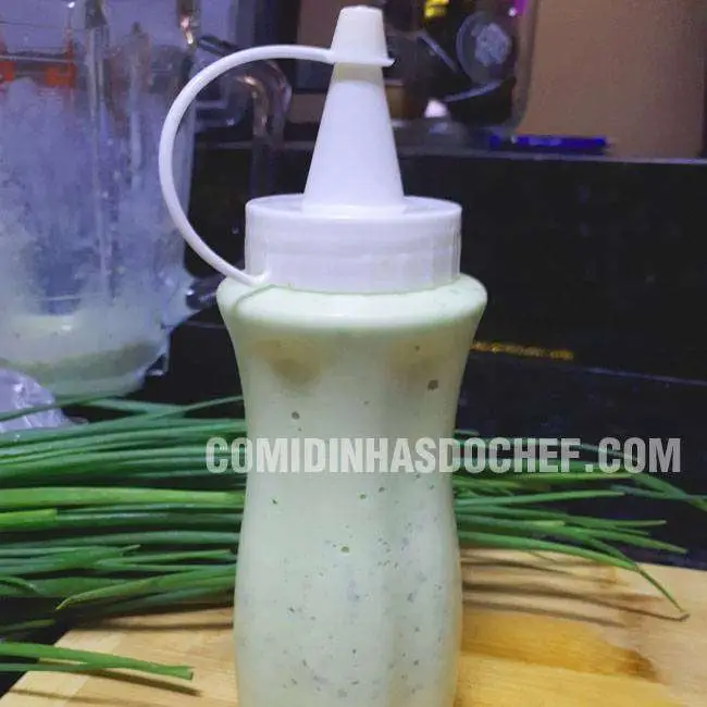 Molho Verde com Alho