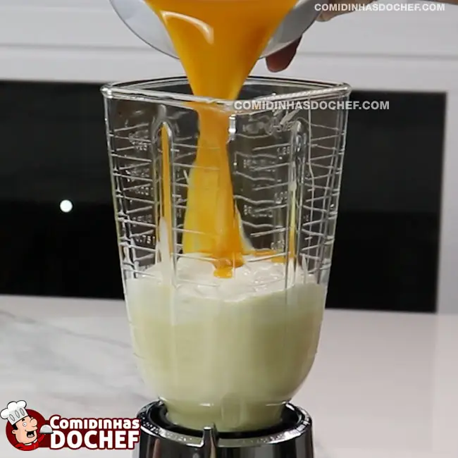 Mousse de Maracujá com Gelatina - Passo 2
