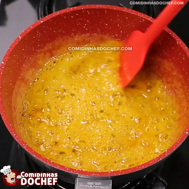 Mousse de Maracujá com Gelatina - Passo 3