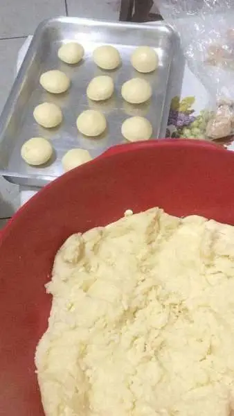 Pão de Queijo com Creme de Leite - Passo 6