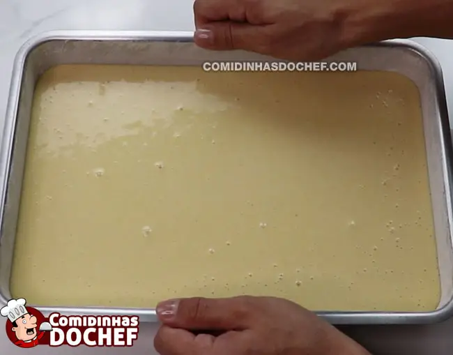 Bolo de Fubá com Farinha de Trigo - Passo 7