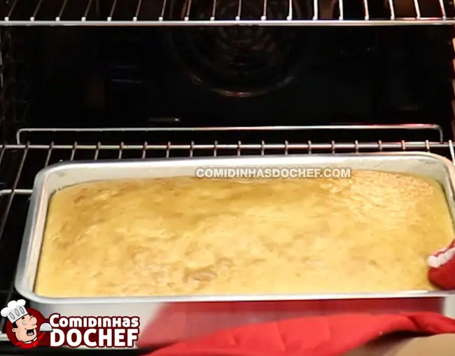 Bolo de Fubá com Farinha de Trigo - Passo 8