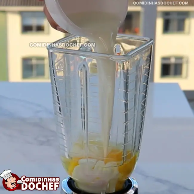 Bolo de Milho com Leite de Coco - Passo 1