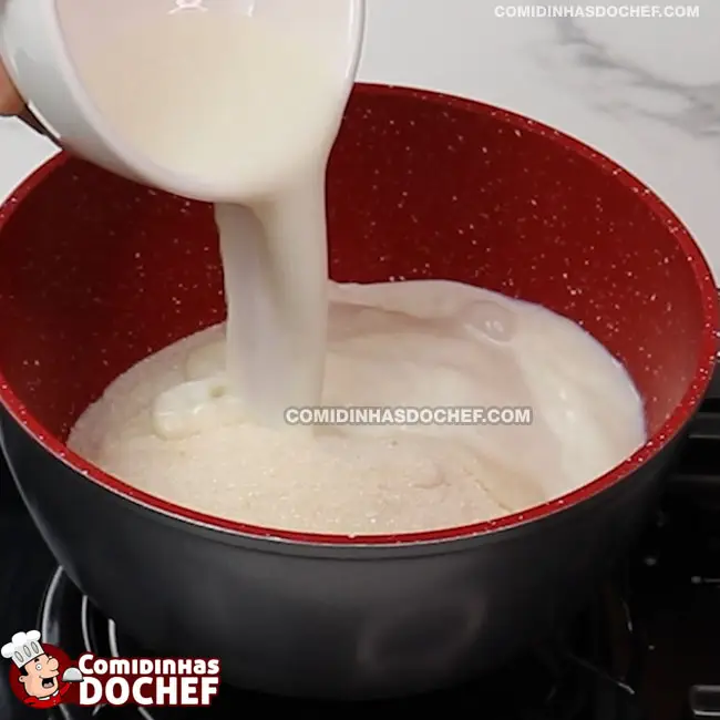 Doce de Leite em Pó com Leite Condensado - Passo 2