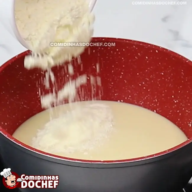 Docinho de Leite Ninho Tradicional - Passo 3