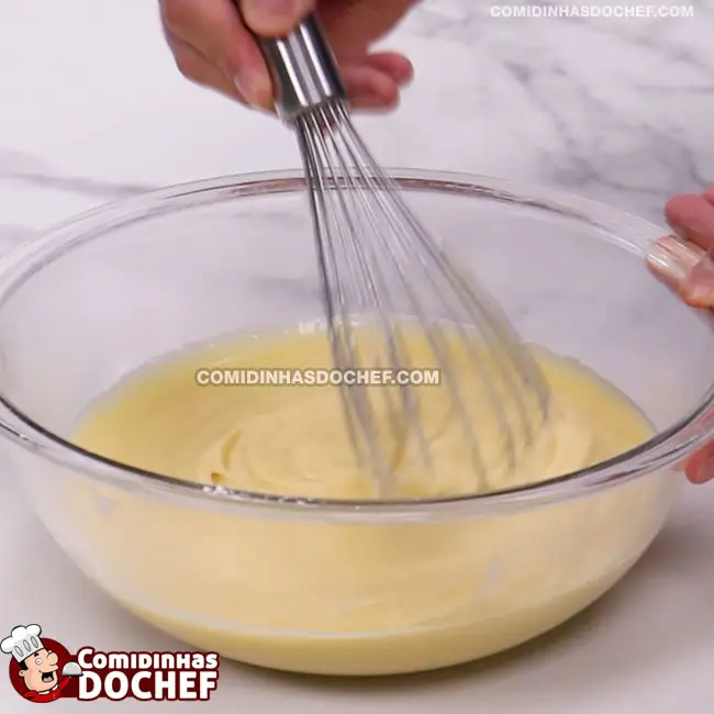 Massa de Panqueca Doce - Passo 2