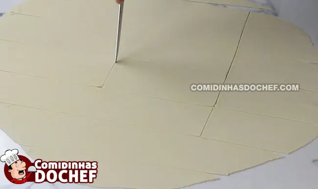 Massa de Pastel Frito - Passo 8