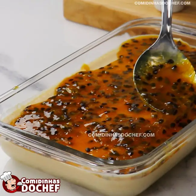 Mousse de Maracujá com Polpa - Passo 4