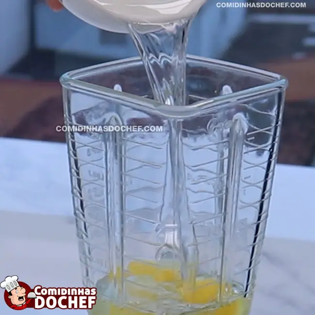 Pão de Queijo com Polvilho Doce de Liquidificador - Passo 1