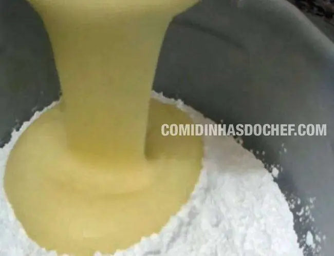 Pão de Queijo com Batata - Passo 4